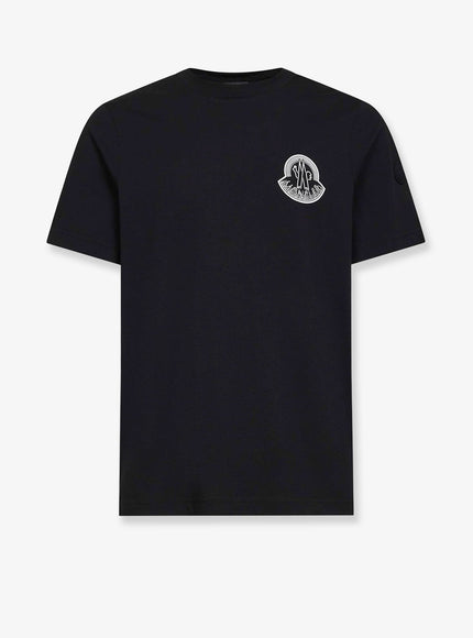 Moncler Organic Cotton T-Shirt Nero