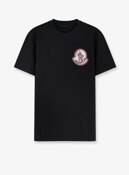 Moncler Cotton T-Shirt Nero