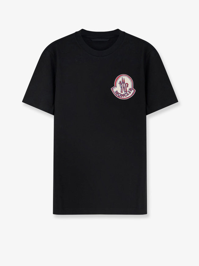 Moncler Cotton T-Shirt Nero