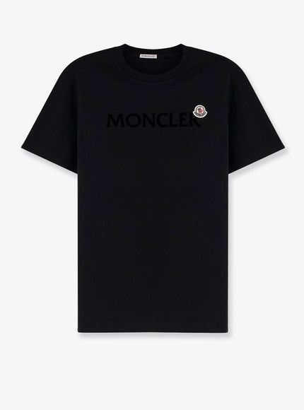 Moncler Cotton T-Shirt Nero