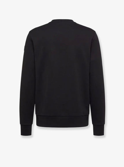 Moncler Cotton Sweatshirt With Logo Print