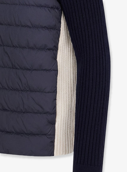 Moncler Wool Blend Padded Jacket