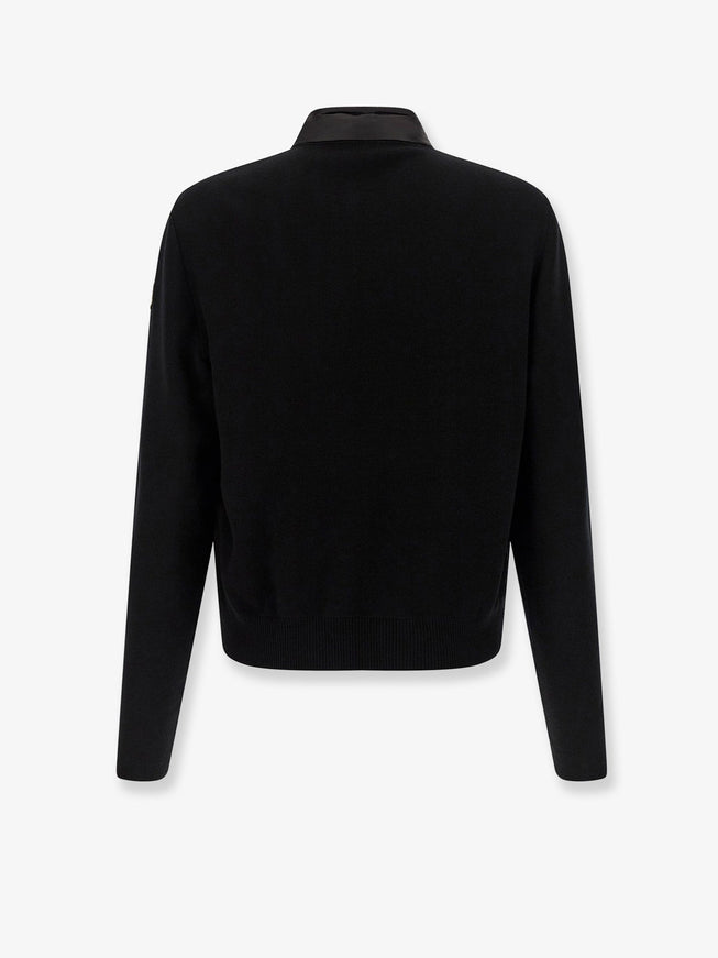Moncler Padded Jacket/Cardigan With Wool Inserts