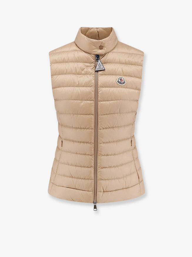 Moncler Igens Sleeveless Jacket Beige
