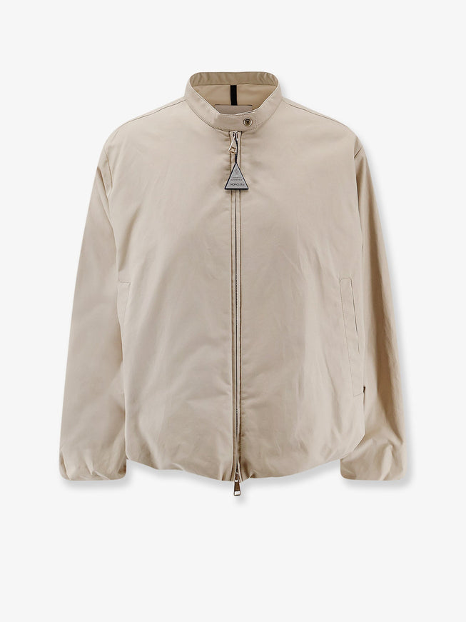 Moncler Gruissan Jacket With Gathered Profile Beige