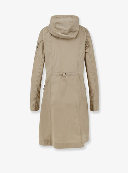 Moncler Laerte Cotton Blend Long Jacket