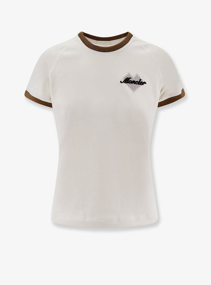 Moncler Cotton T-Shirt Bianco