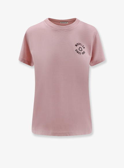 Moncler Organic Cotton T-Shirt Rosa