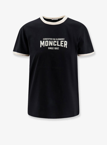 Moncler Organic Cotton T-Shirt Nero