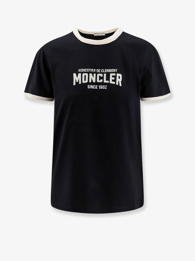 Moncler Organic Cotton T-Shirt Nero