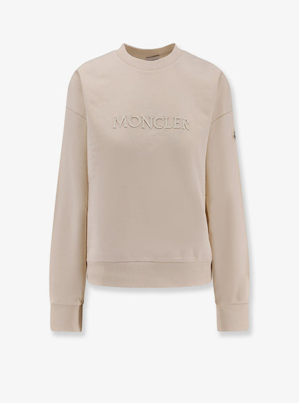 Moncler Cotton Sweatshirt Avorio