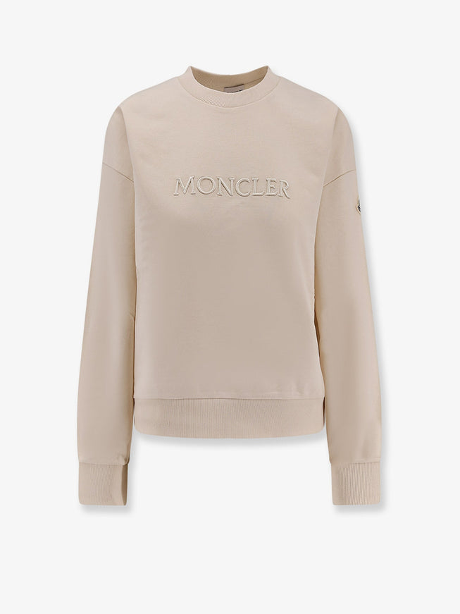 Moncler Cotton Sweatshirt Avorio