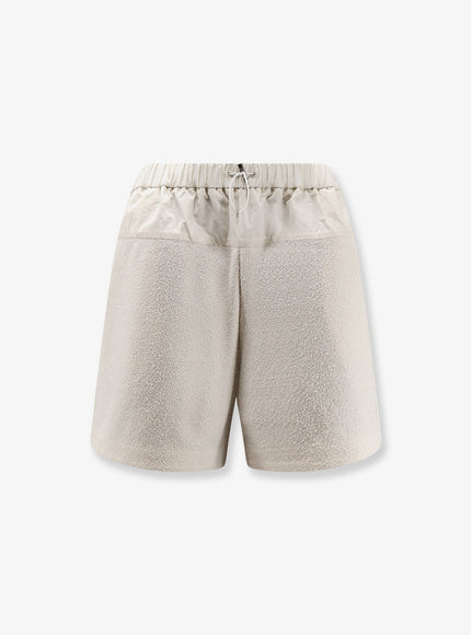 Moncler Nylon Shorts Bianco
