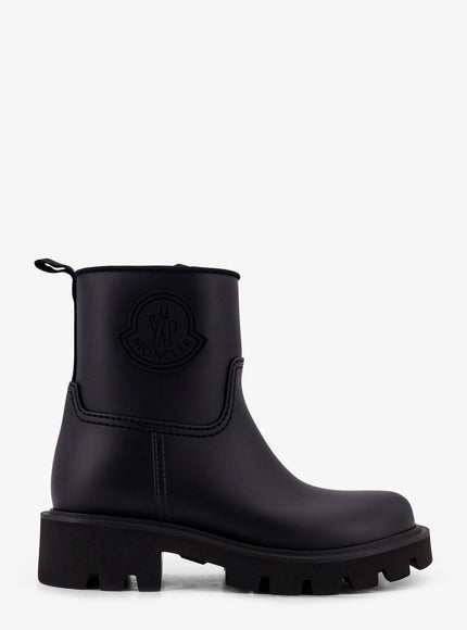Moncler Kickstream Rubber Rainboots Nero