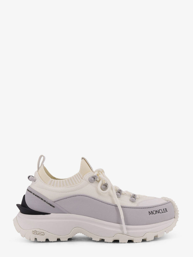 Moncler Trailgrip Lite3 Technical Fabric Sneakers Bianco