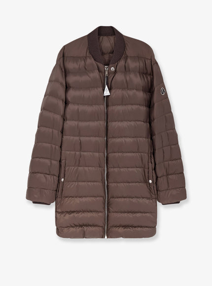Moncler + Rick Owens Flight Parka Down Jacket Dark Dust