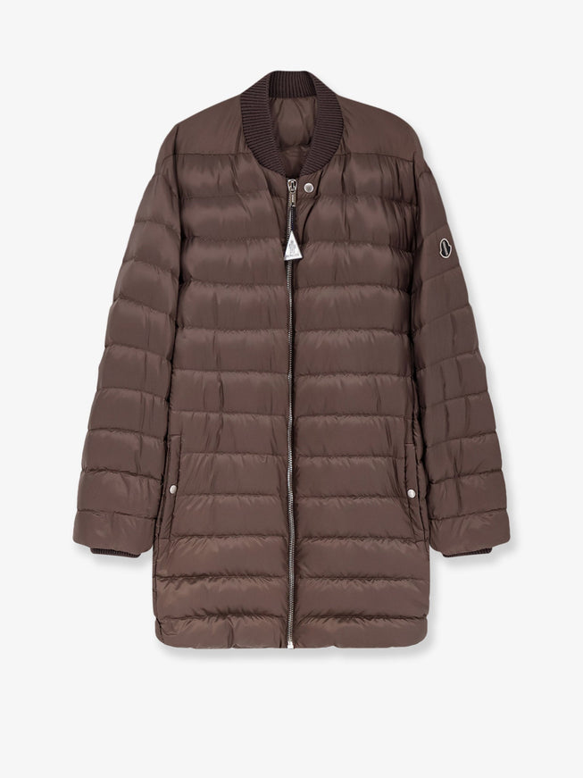 Moncler + Rick Owens Flight Parka Down Jacket Dark Dust