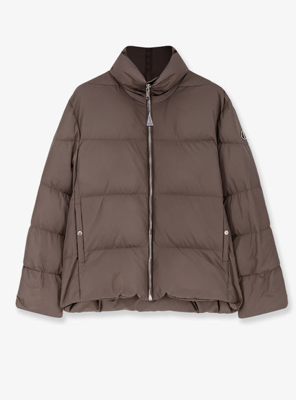Moncler + Rick Owens Cyclopic Nylon Down Jacket Dark Dust