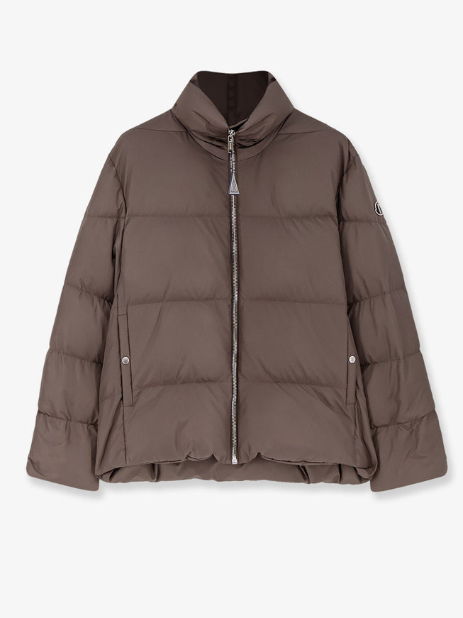 Moncler + Rick Owens Cyclopic Nylon Down Jacket Dark Dust