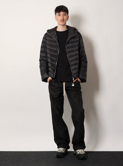 Moncler + Rick Owens Zip Lock Hooded Down Jacket