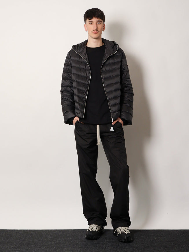 Moncler + Rick Owens Zip Lock Hooded Down Jacket