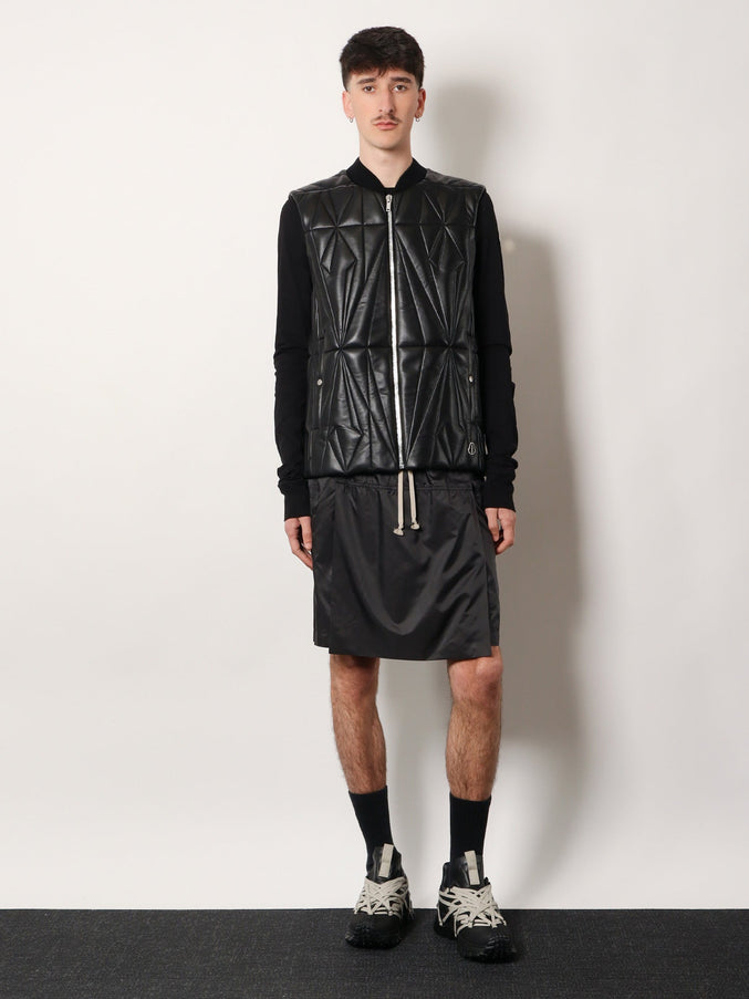 Moncler + Rick Owens Geocamo Flight Leather Vest