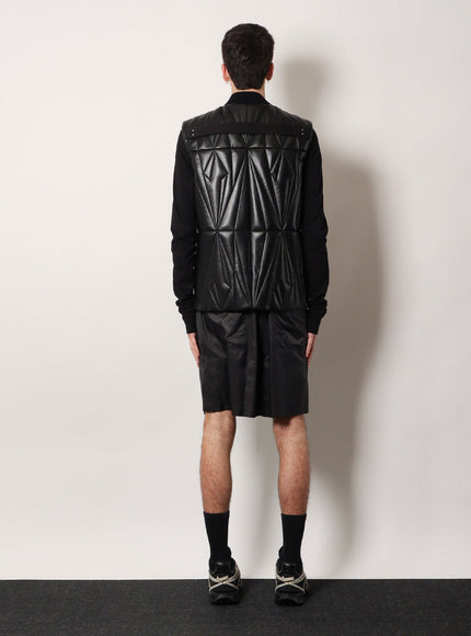 Moncler + Rick Owens Geocamo Flight Leather Vest