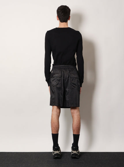 Moncler + Rick Owens Kiltshorts With Drawstring