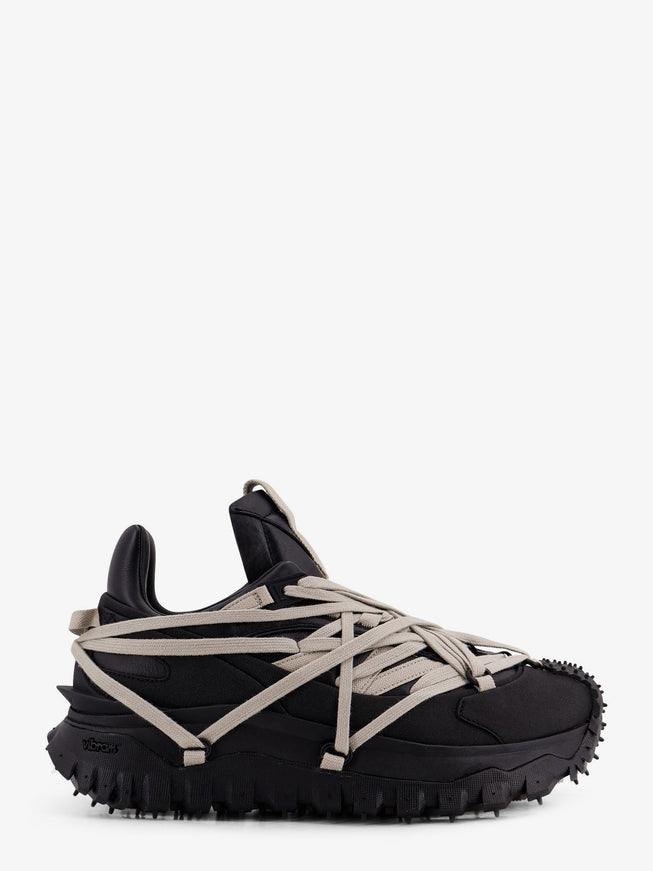 Moncler + Rick Owens Trailgrip Megalace Sneakers Black