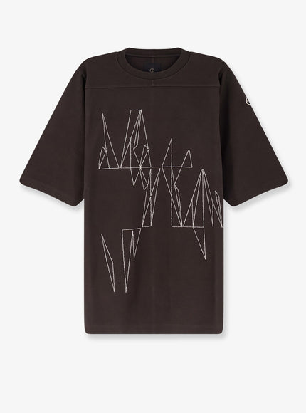 Moncler + Rick Owens Jumbo Cotton T-Shirt Dark Dust