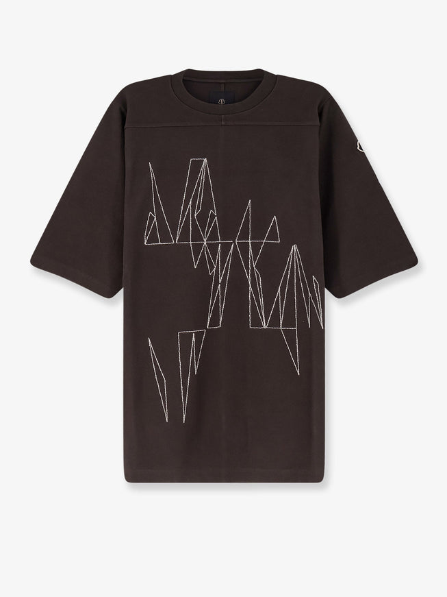 Moncler + Rick Owens Jumbo Cotton T-Shirt Dark Dust