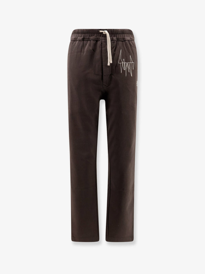 Moncler + Rick Owens Jogger Cotton Trousers Dark Dust