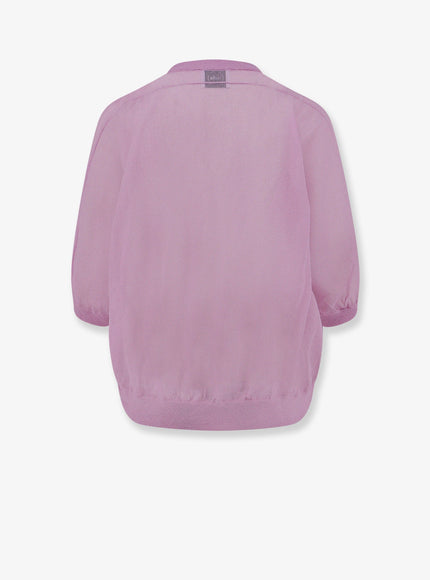 Nude Cotton Blend T-Shirt