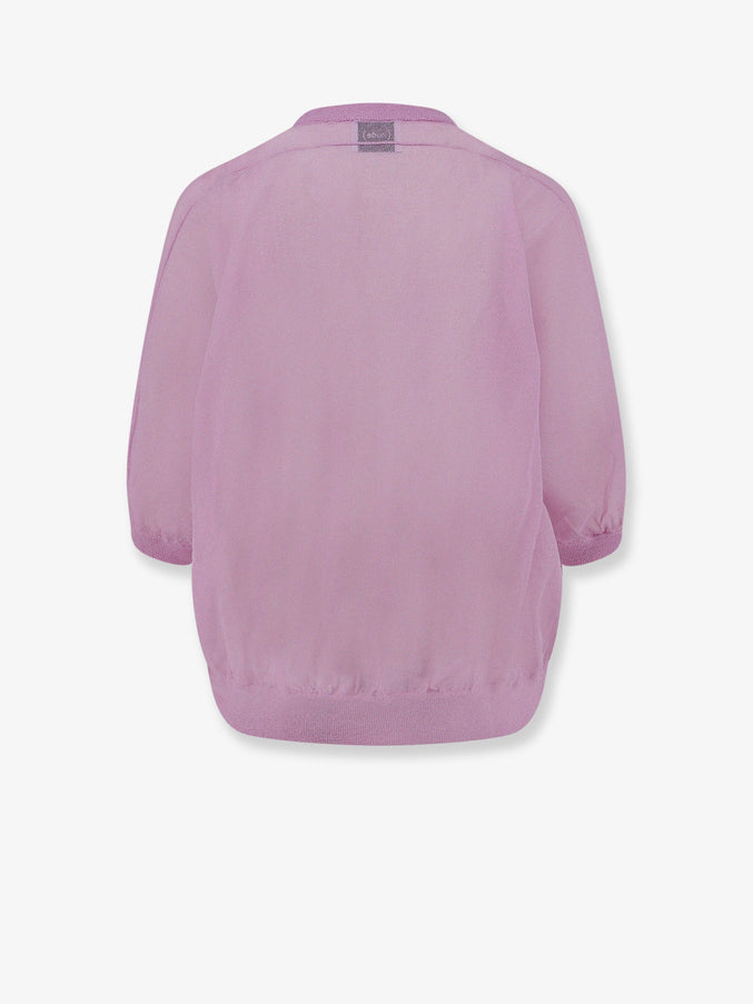 Nude Cotton Blend T-Shirt