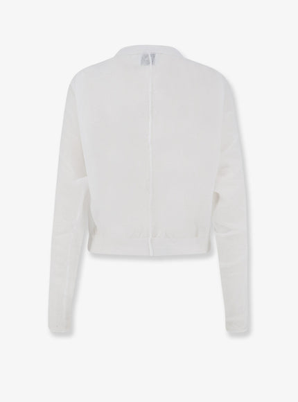 Nude Cotton Blend Polo Shirt