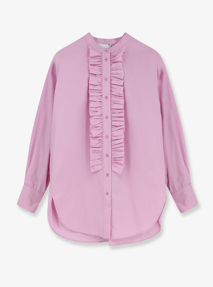 Nude Oversize Cotton Shirt Rose