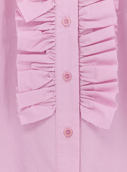 Nude Oversize Cotton Shirt