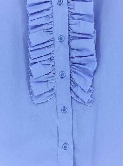 Nude Oversize Cotton Shirt