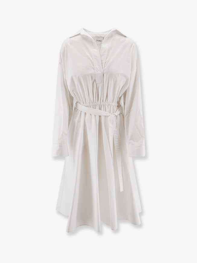 Nude Polo Cotton Dress Ellie Belle Nude Polo Cotton Dress Ellie Belle