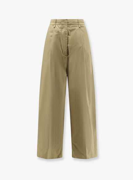Nude Cotton Trousers Khaki