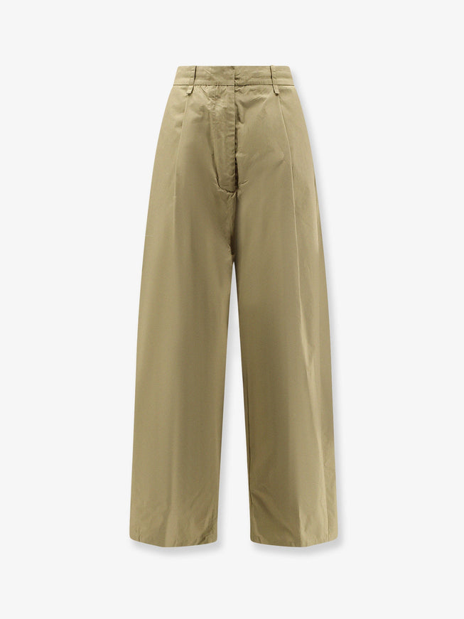 Nude Cotton Trousers Khaki