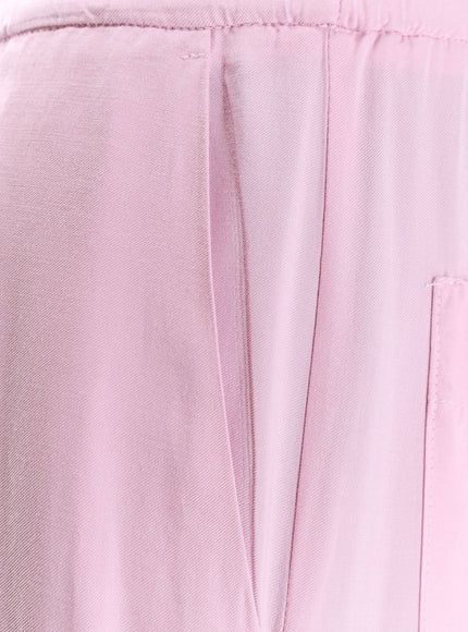 Nude Viscose Trousers