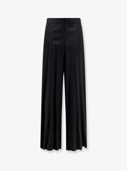 Nude Viscose Trousers Black
