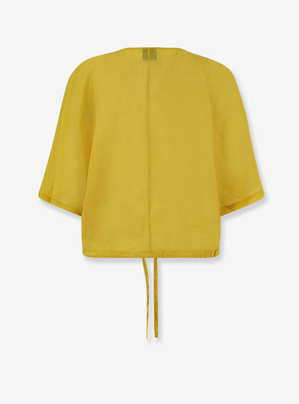 Nude Linen Blend Shirt