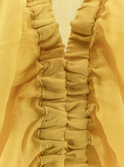 Nude Linen Blend Shirt