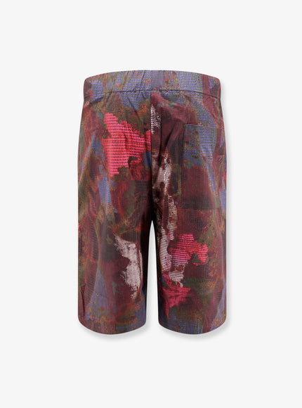 Oamc Peacemaker Vapor Cotton Bermuda Shorts