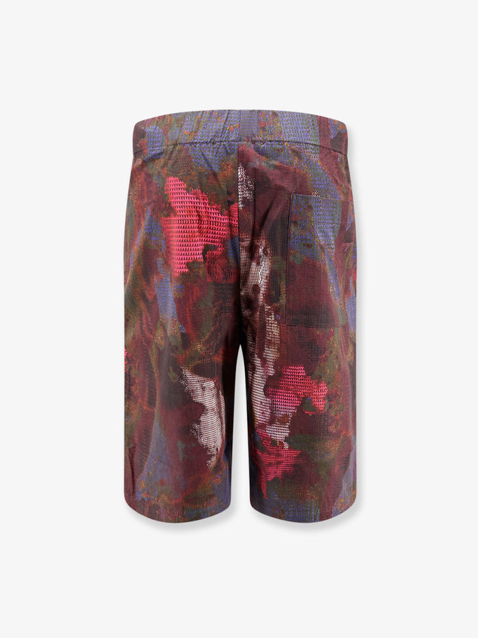Oamc Peacemaker Vapor Cotton Bermuda Shorts