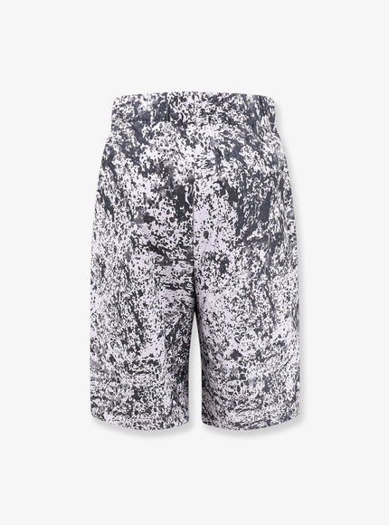 Oamc Peacemaker Vapor Bermuda Shorts With All-Over Print