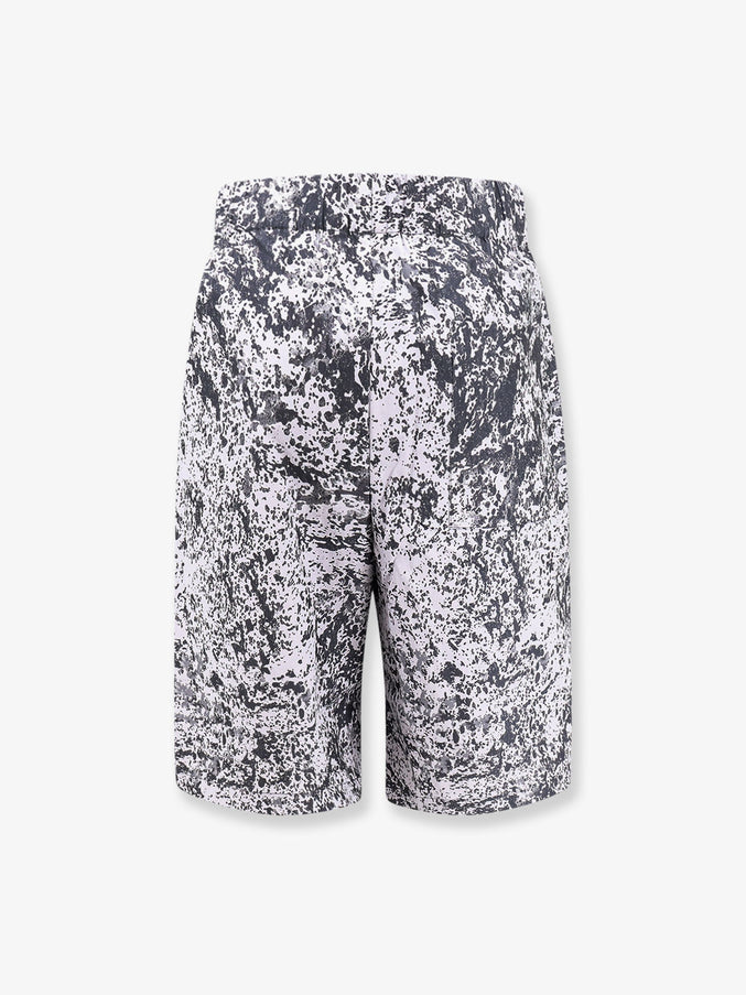 Oamc Peacemaker Vapor Bermuda Shorts With All-Over Print