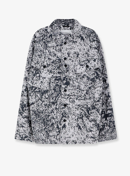 Oamc Peacemaker Military Cargo Shirt Ash All Over Print